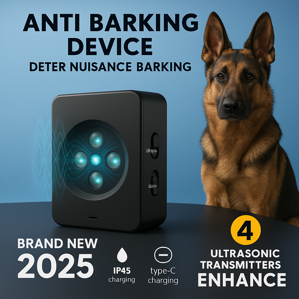 NoMoreBark - Anti-Barking Device (2025 Version)