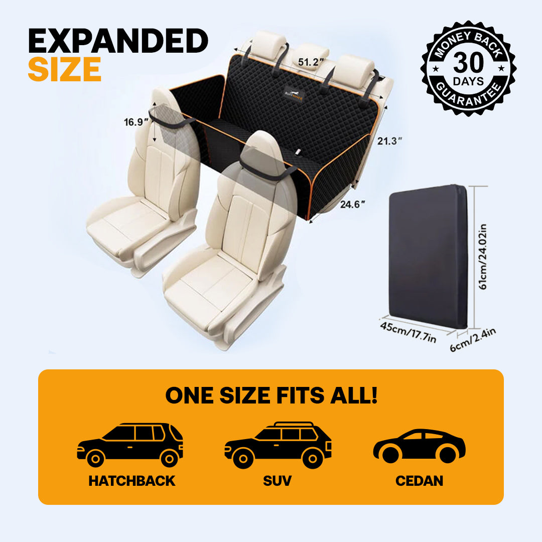 NoMoreBark™️ - Dog Car Seat