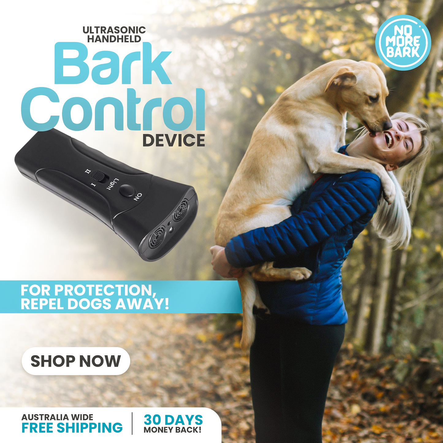 NoMoreBark™️ - Handheld Anti-Bark Device